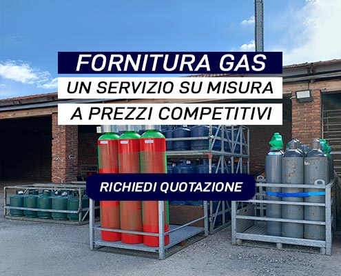 servizio fornitura di gas tecnici per privati e aziende